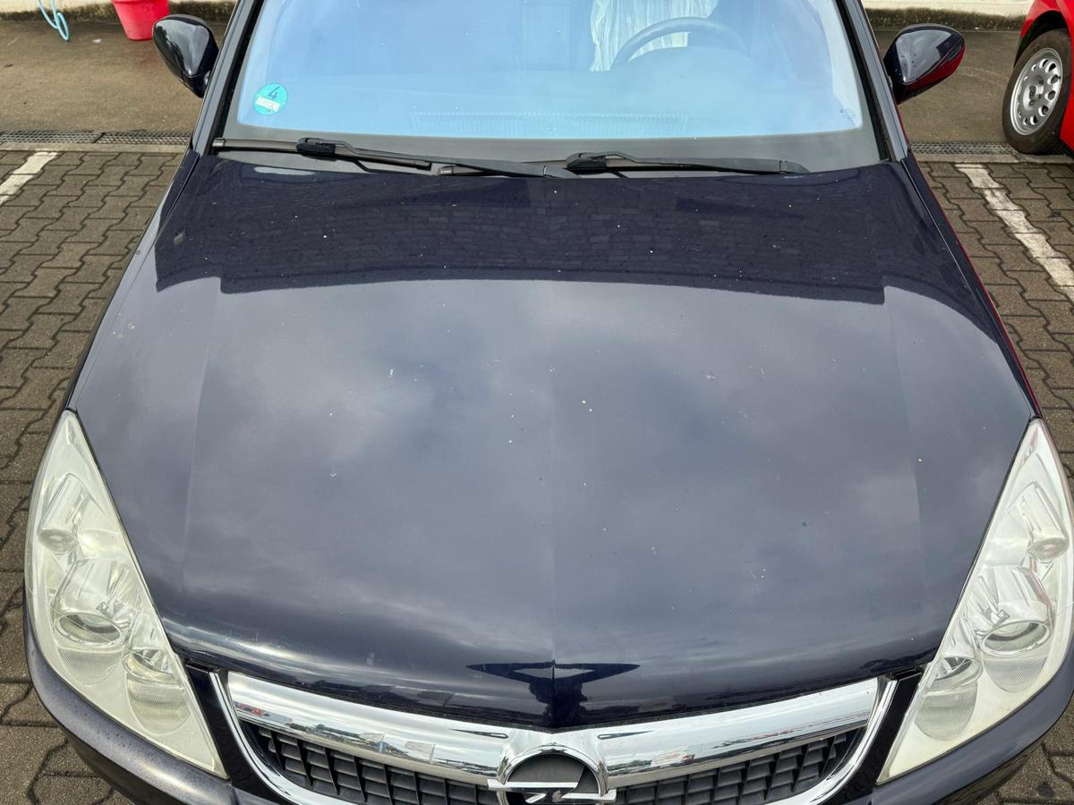 Opel Vectra C original Motorhaube 4BU Saturnblau Metallic Facelift BJ06